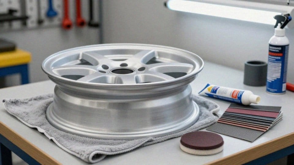 Jak usunąć rysy i wypolerować felgi aluminiowe?