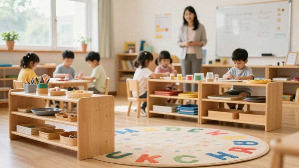 Jak publiczne przedszkole Montessori zapewnia kontakt z językiem angielskim?