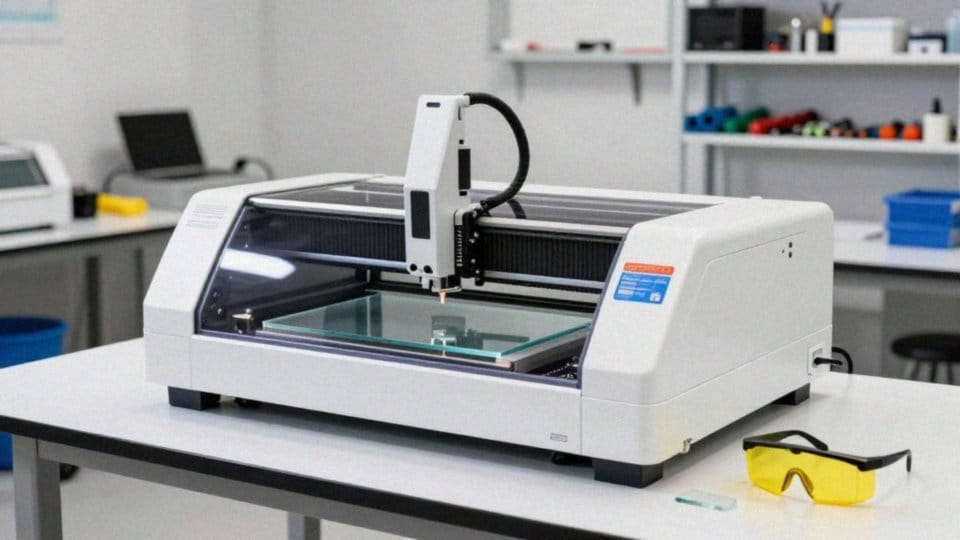 Jak ustawić laser do grawerowania szkła?