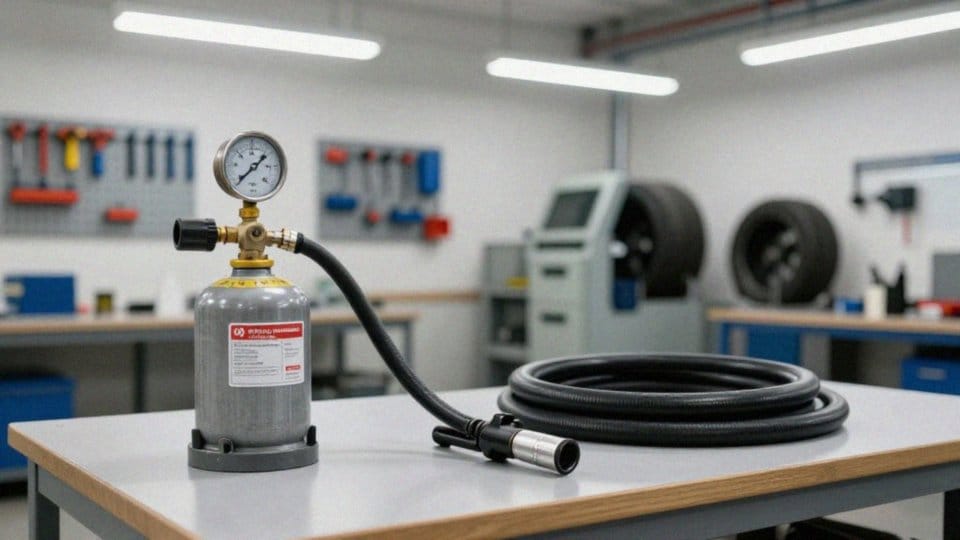 Z jakich elementów składa się inflator?
