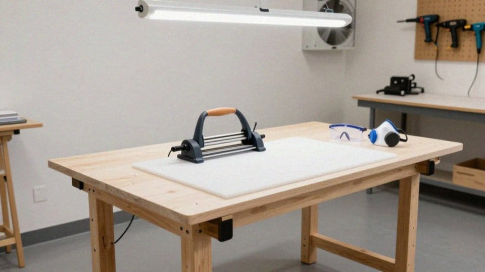 Jak zadbać o ergonomię i bezpieczeństwo przy cięciu styropianu?