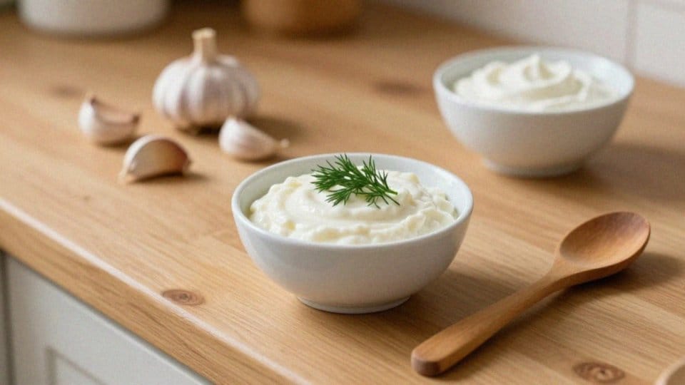Z czego składa się sos czosnkowy do gyrosa?