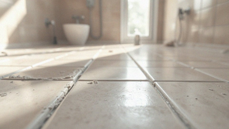 Jakie trudności mogą wystąpić przy kładzeniu płytek na mokrej zaprawie?