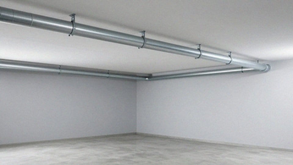 Jak prowadzić przewody instalacji gazowej pod stropem garażu?