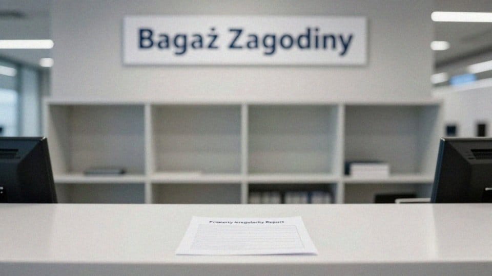 Jak wypełnić raport PIR na lotnisku?