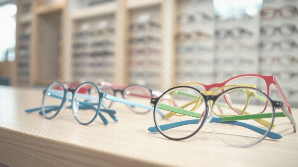 Jakie są różne rodzaje okularów dla dzieci, w tym okulary przeciwsłoneczne?