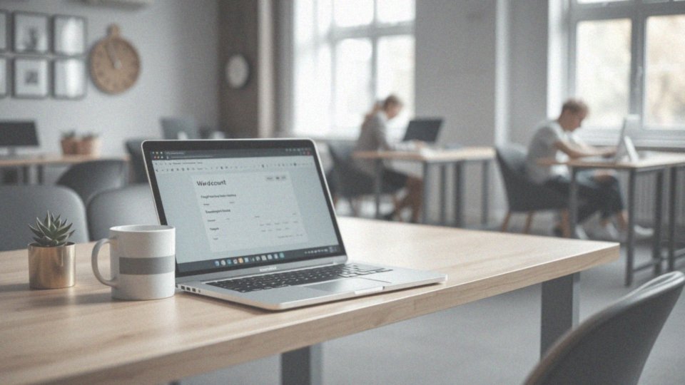 Jakie wymagania techniczne musi spełniać licznik słów online?