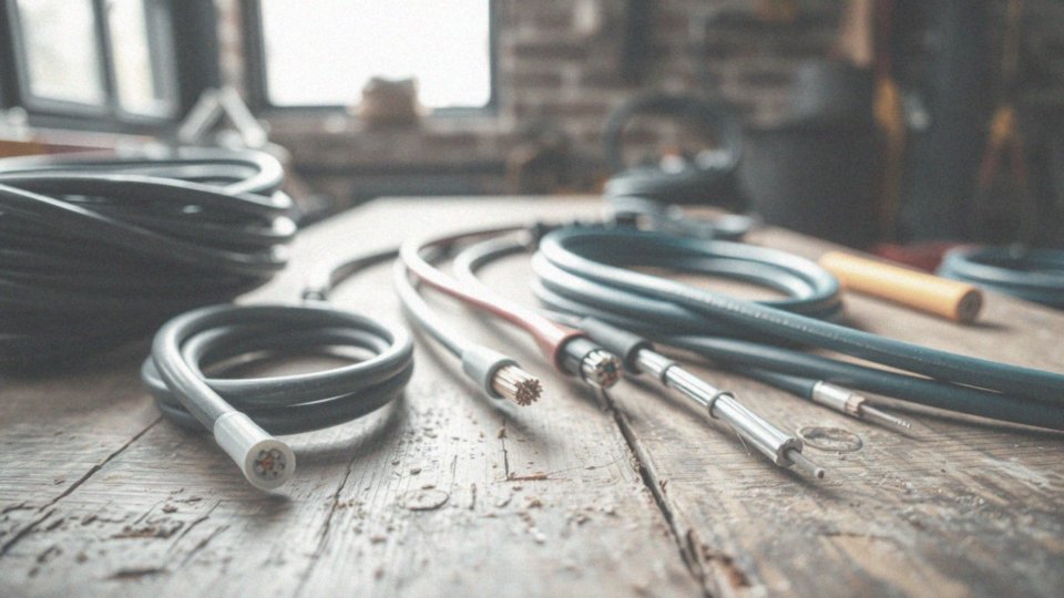 Jakie materiały wykonania są stosowane w przewodach elektrycznych?