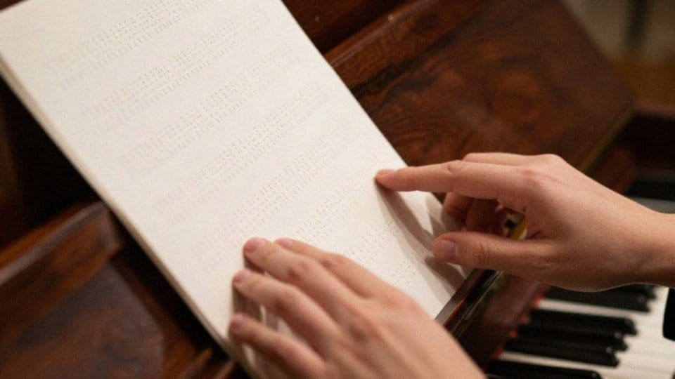 Jak Bocelli nauczył się czytać Braille'a?