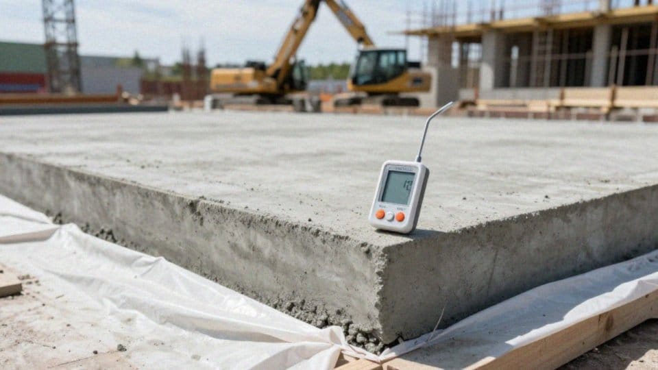 Jak temperatura i wilgotność wpływają na wiązanie betonu?
