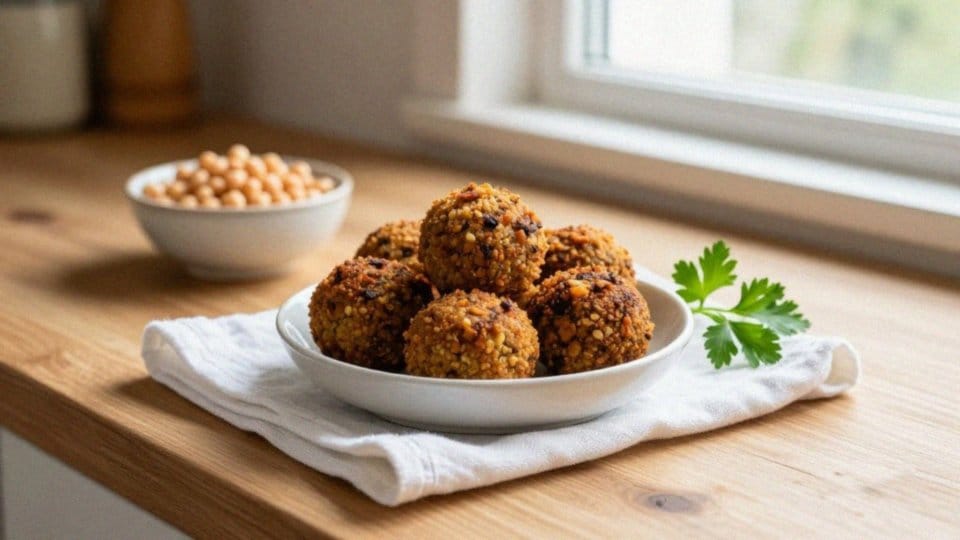 Jak przygotować chrupiące kulki falafelowe?
