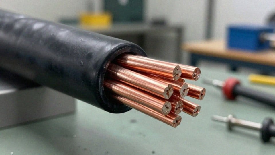 Jak miedź i izolacja wpływają na parametry 35mm²?