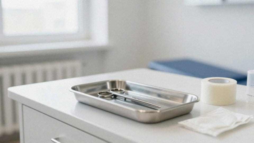 Jak przebiega usunięcie szwów krok po kroku?