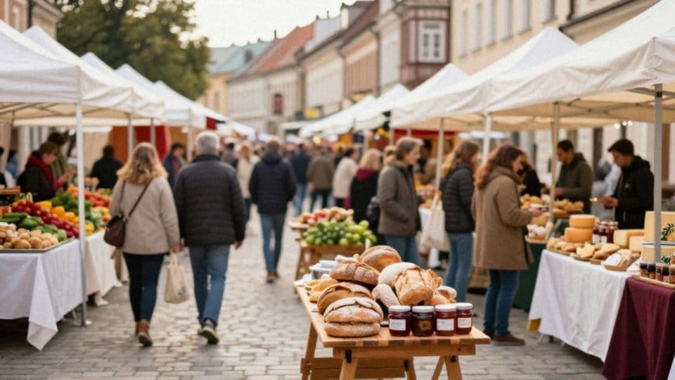 Jakie jarmarki i wydarzenia kulinarne w woj. łódzkim 2026?