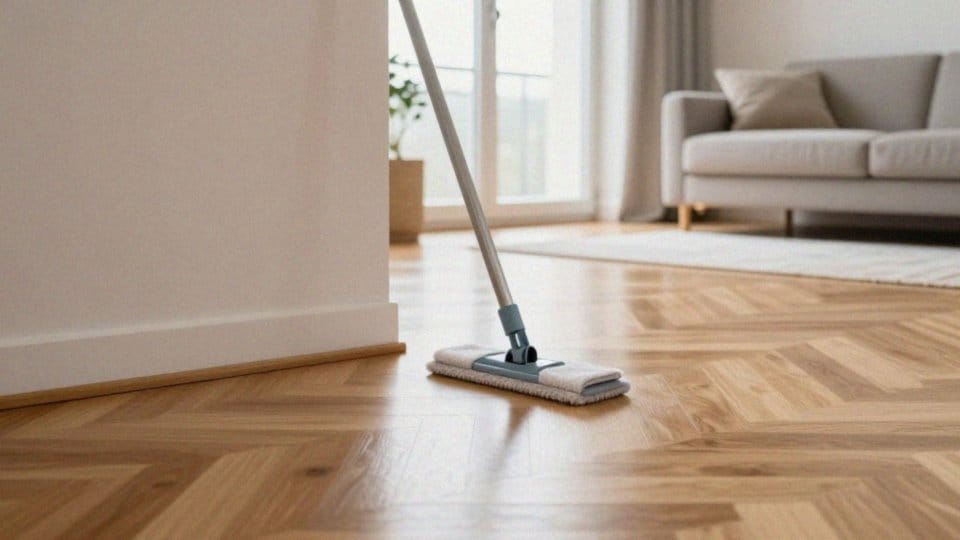Jak myć lakierowany parkiet bez nadmiaru wody?