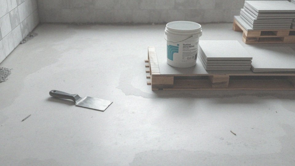 Dlaczego mokry beton może być korzystny przy układaniu płytek?