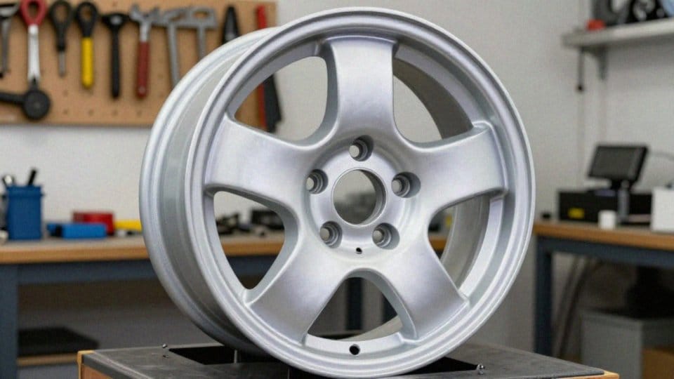 Jakie prace wykończeniowe wykonuje się po prostowaniu felg aluminiowych?