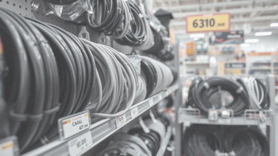 Jakie kable elektryczne są dostępne w ofercie Castorama?