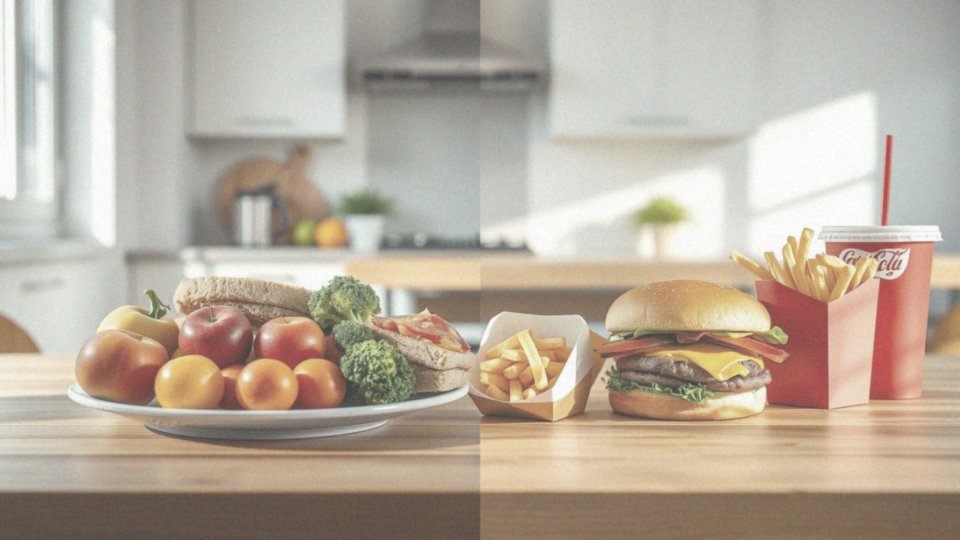 Co wolisz: fast food czy zdrowe jedzenie?
