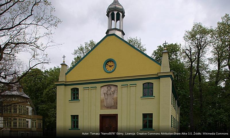 Kościół w skansenie łódzkiej architektury drewnianej