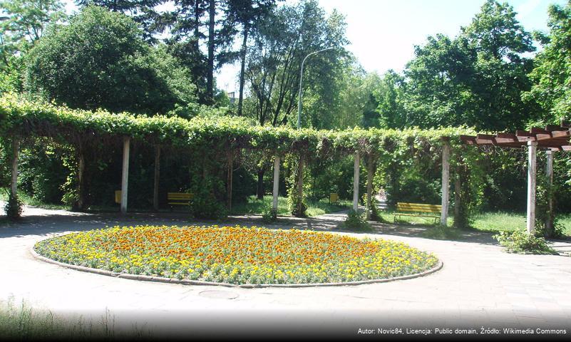 Park Miejski przy ul. Leczniczej w Łodzi