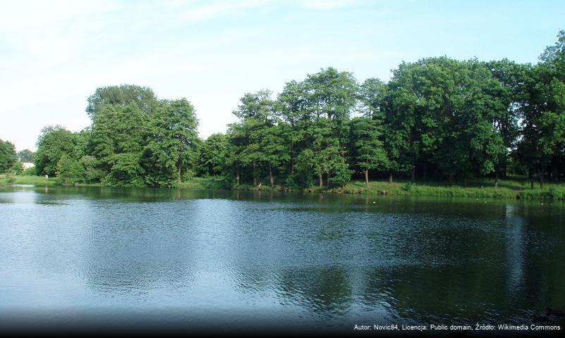 Park na Młynku w Łodzi